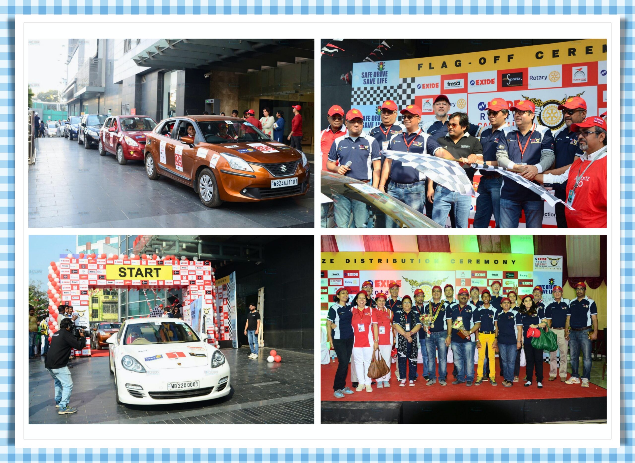 Exide Rotary Car Rally for the Blind