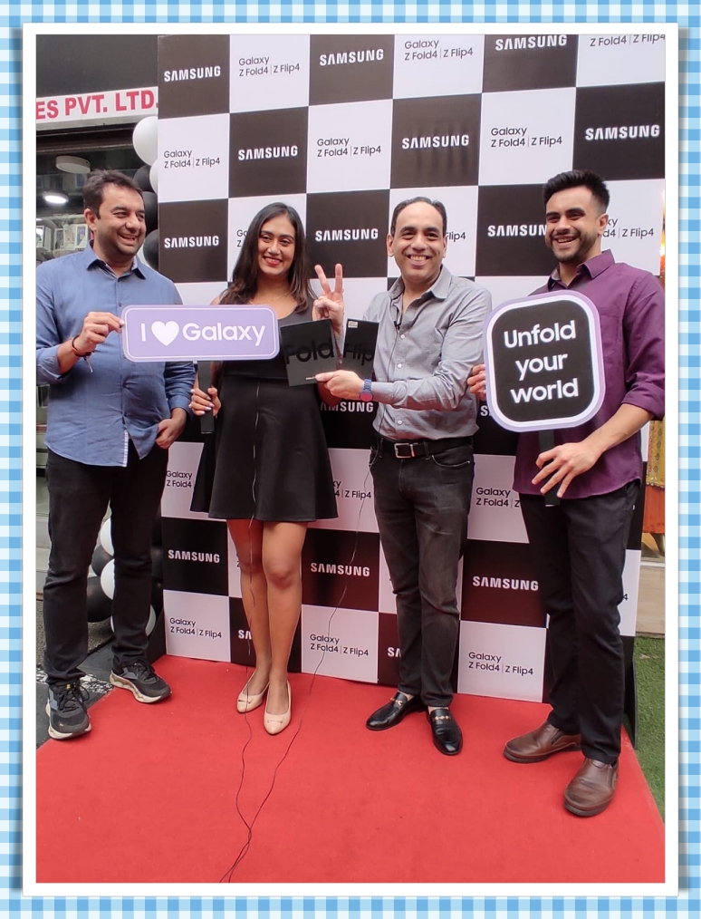 Samsung Z Fold Promotional Activity