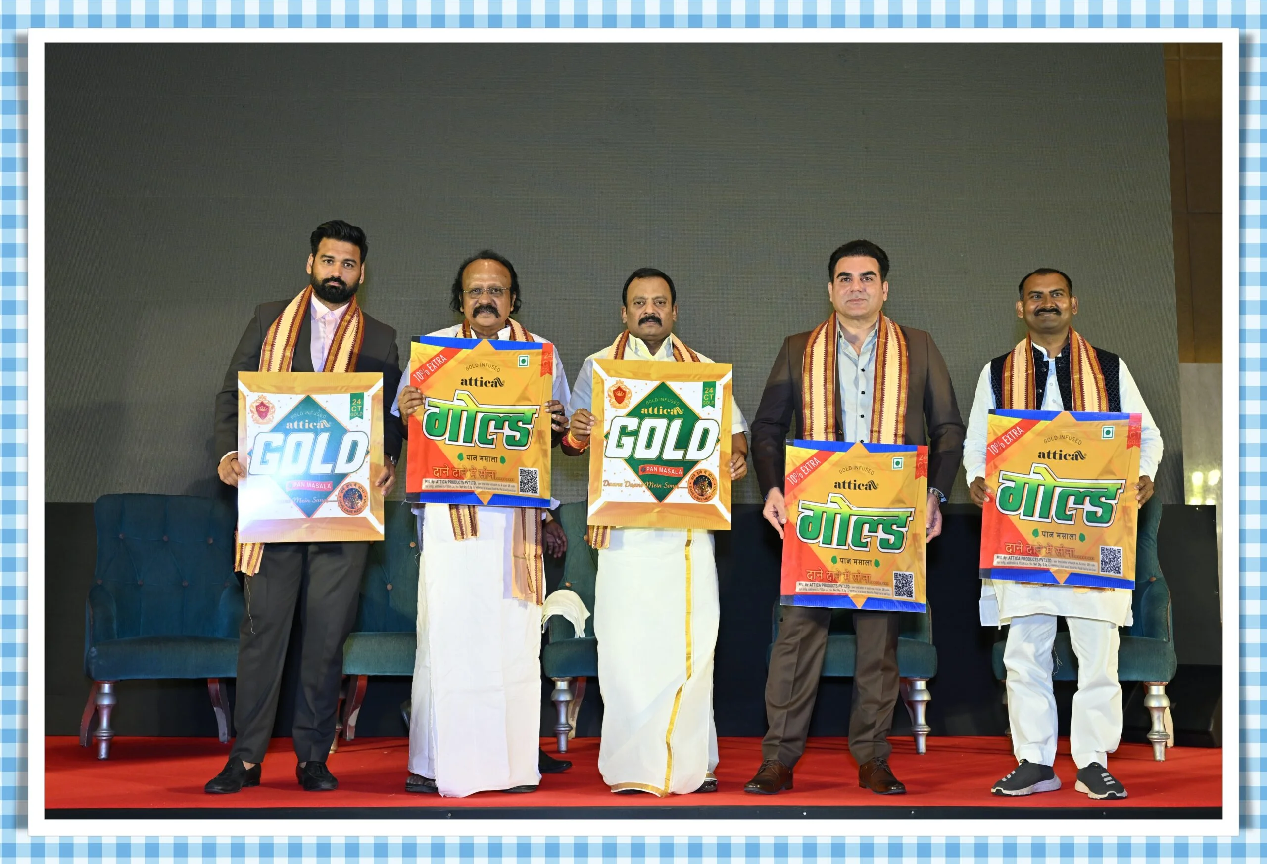 Attica Gold Pan Masala Launch
