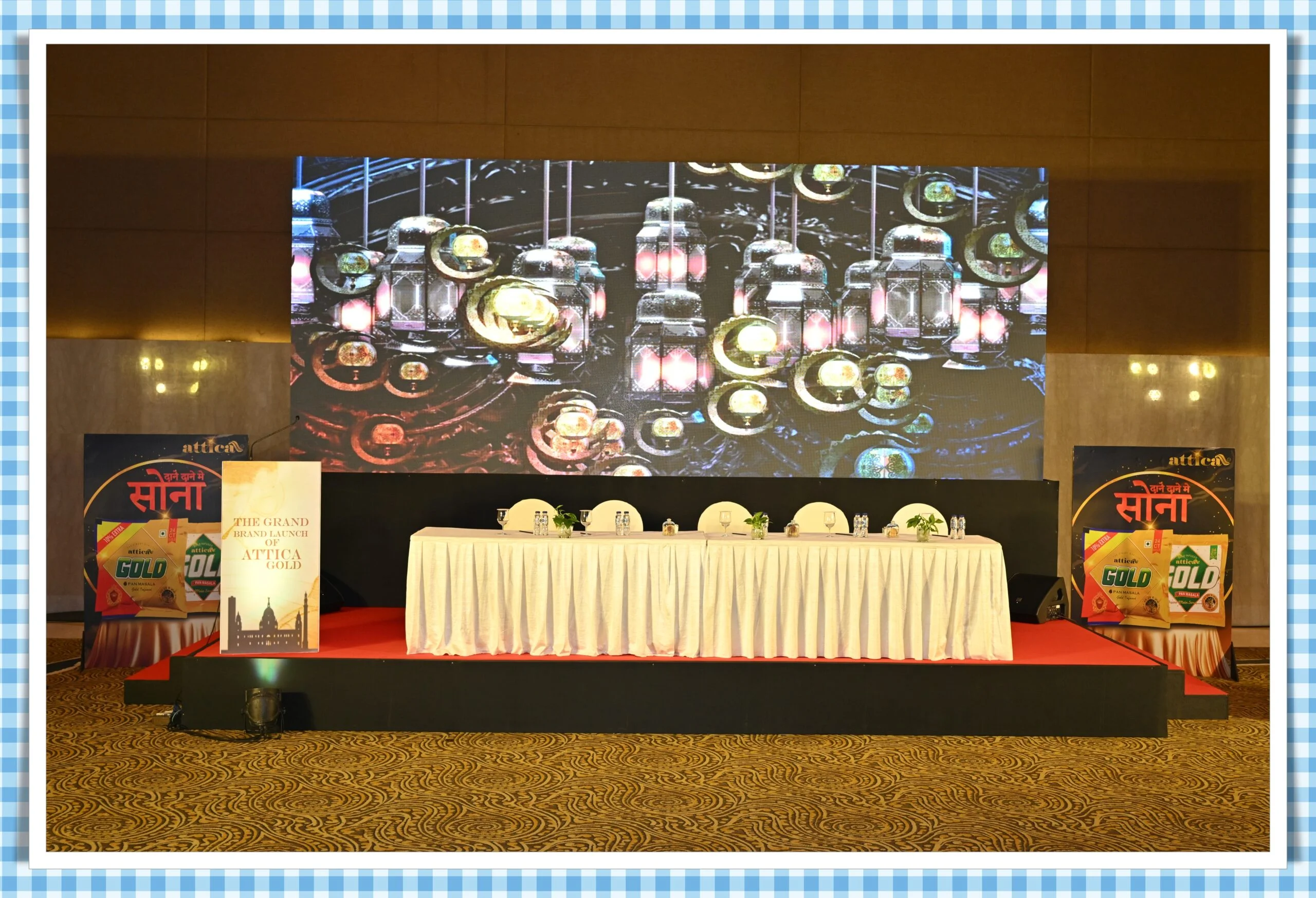 Attica Gold Pan Masala Launch
